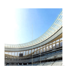 Prefabr Arch Structure Roof Truss Terrs Football Stadium Diseño
